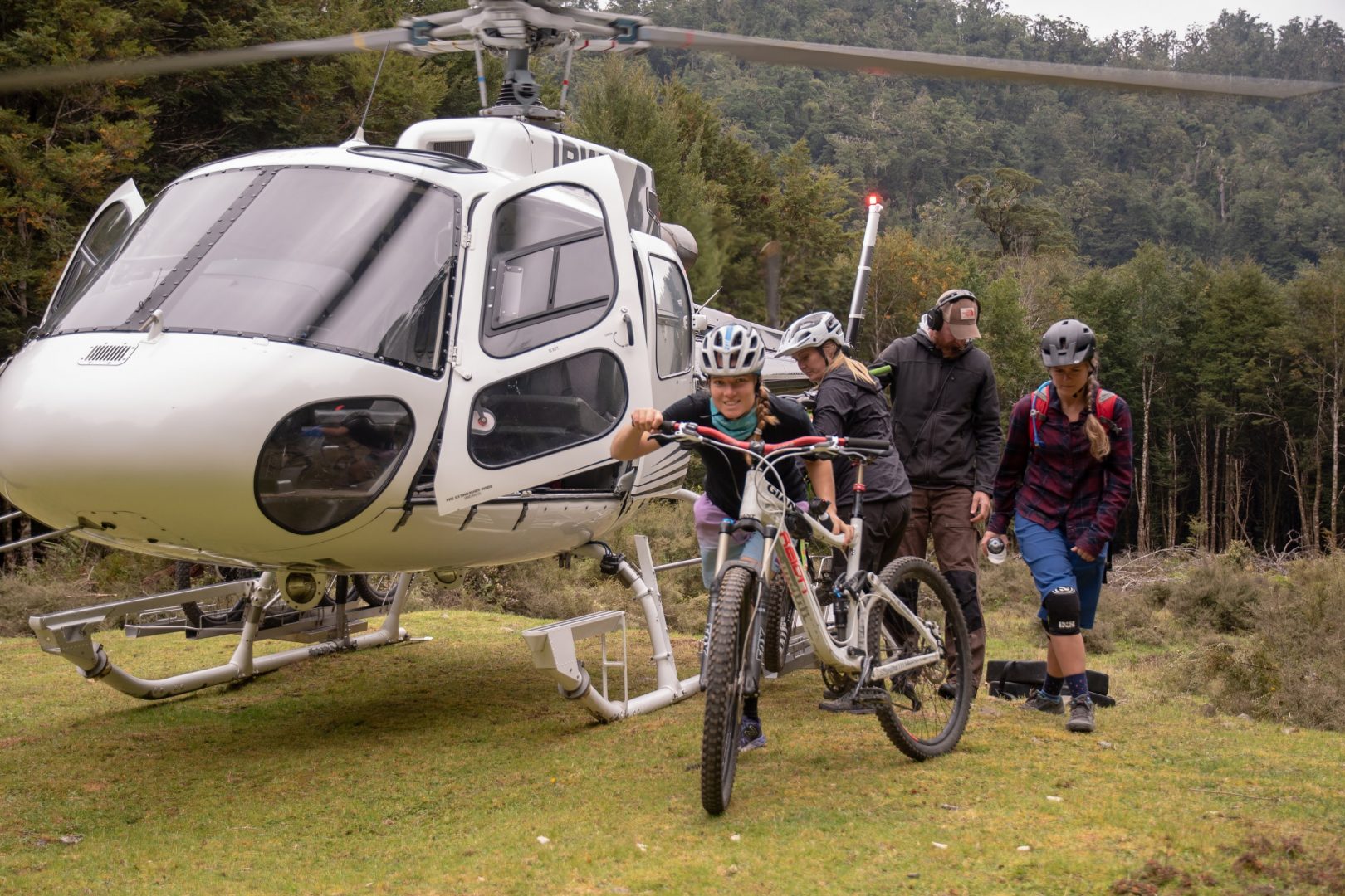 Heli Biking North Island New Zealand