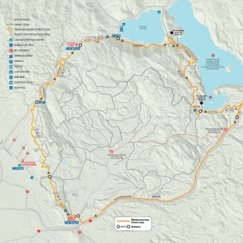 Forest Loop Map Rotorua