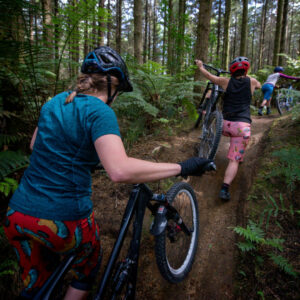 MTB Lesson Rides in Rotorua Redwood Forest