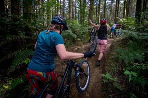 MTB Lesson Rides in Rotorua Redwood Forest